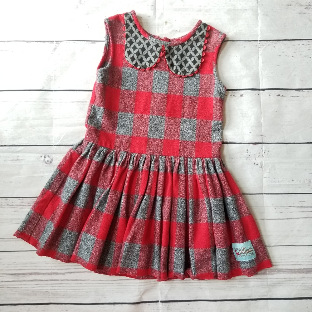 Sweet Petunia Boutique Buffalo Plaid Dress